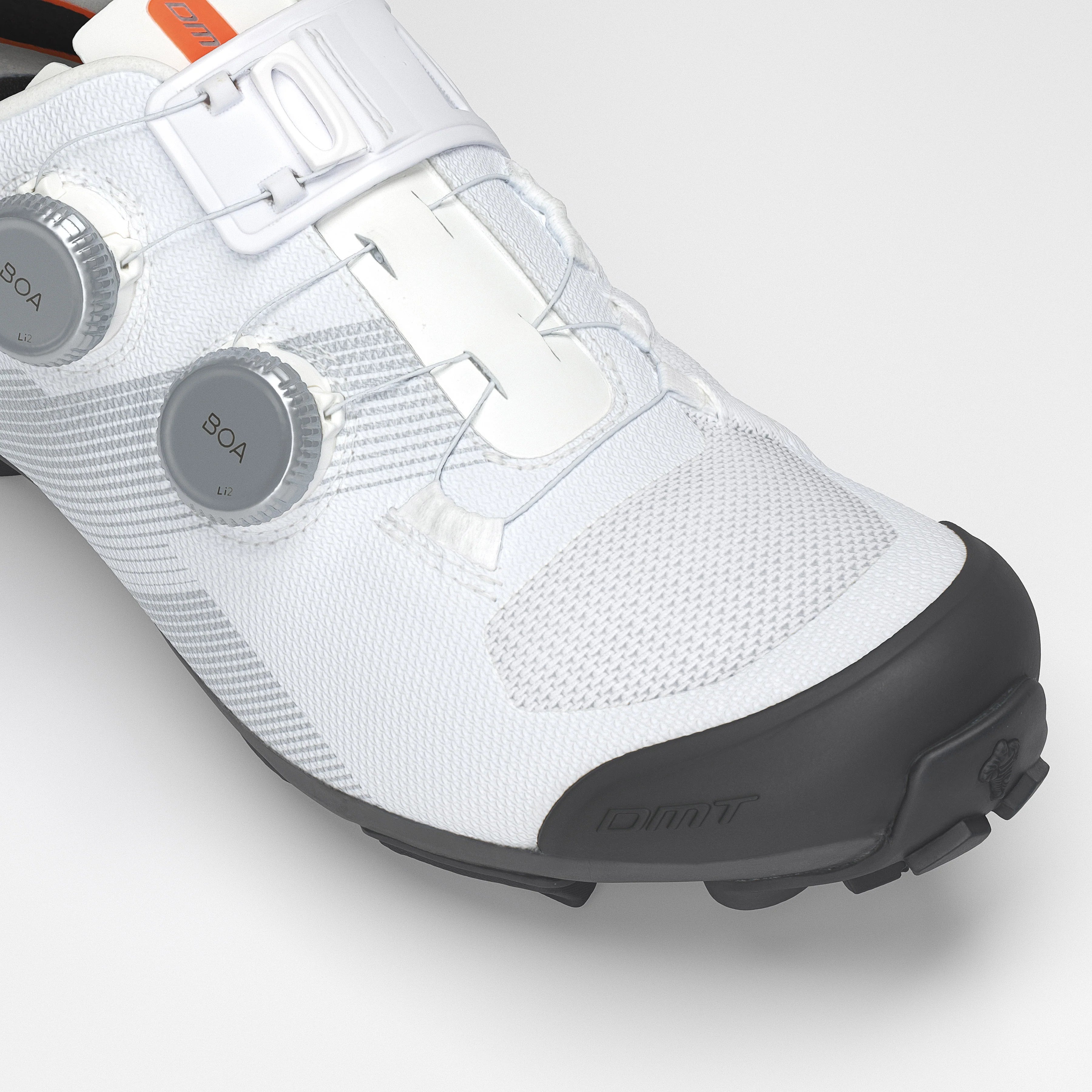 DMT KM0 EVO SHOES WHITE/SILVER