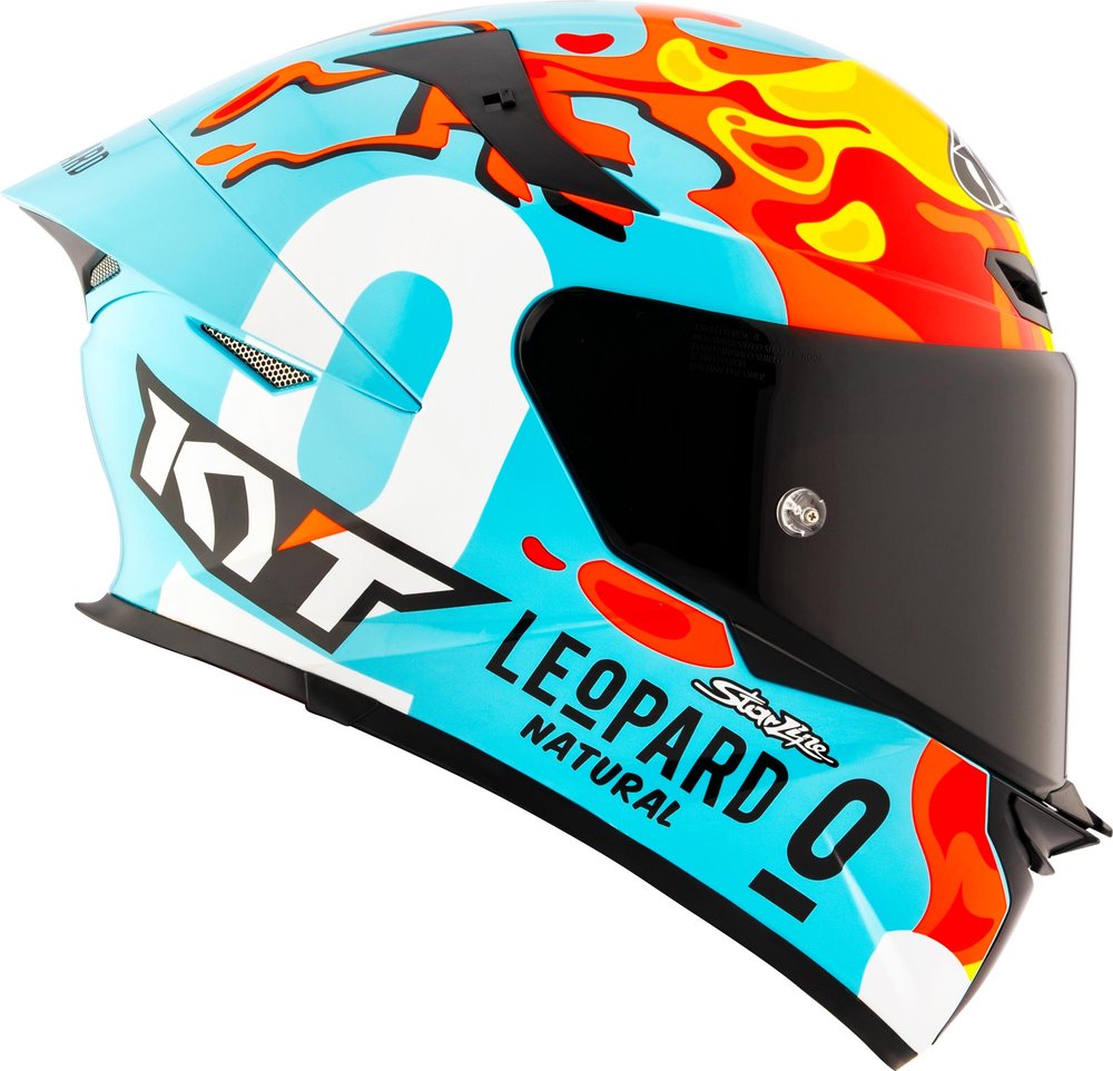 KYT TT-Revo Leopard Replica Aragon Helmet