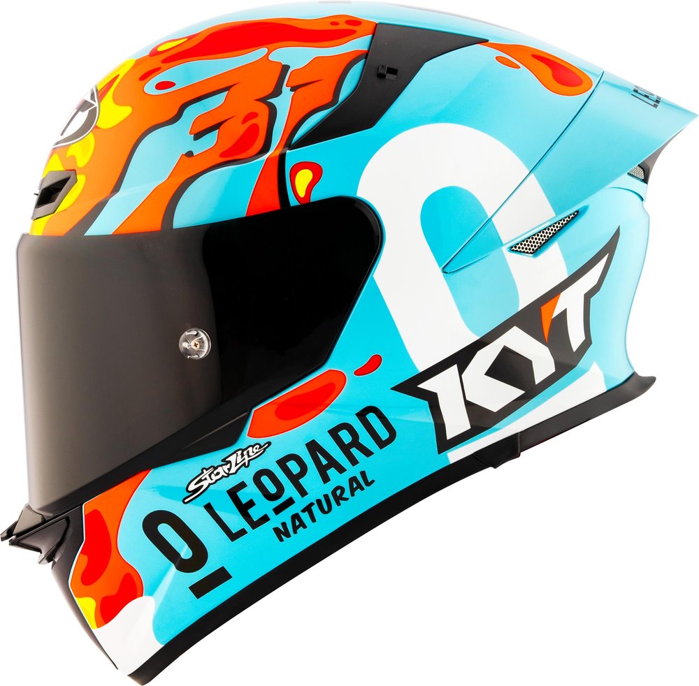 KYT TT-Revo Leopard Replica Aragon Helmet