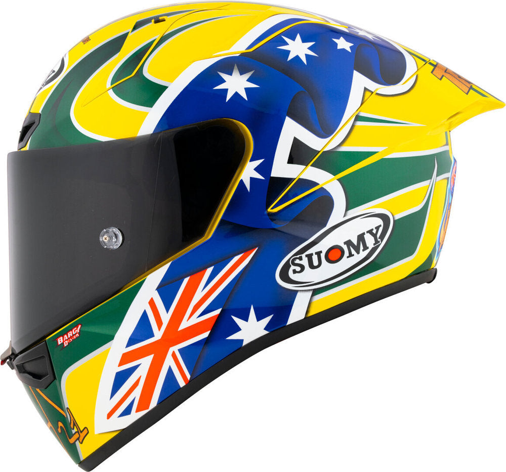 Suomy S1-XR GP Troy Bayliss Replica 2005 FIM E06 Helmet
